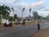 Pastikan Keselamatan Pelajar, Polsek Lunyuk Gelar Pengaturan Arus Lalu Lintas Rawan Pagi