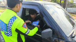 Satlantas Polres Sumbawa Barat Gencarkan Kampanye Keselamatan Lalu Lintas