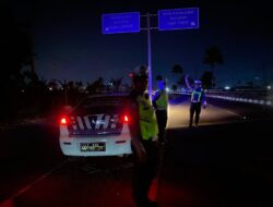 Satlantas Polres Lombok Barat Intensifkan Patroli Malam Jalur Bypass BIL 2 Jelang Jam Rawan