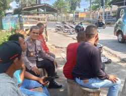 Sat Binmas Polres Dompu Sambangi Warga Sorisakolo dan Manggenae, Sampaikan Himbauan Kamtibmas dan Cegah Karhutla