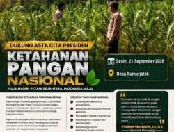 Polsek Plumpang Polresta Tuban Turun Langsung Cek Tanaman Jagung Warga