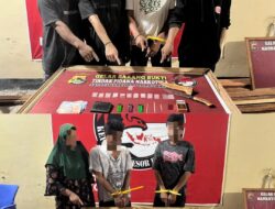 Satresnarkoba Polres Bima Kabupaten Amankan 7 Orang Terduga Pelaku Pengedar dan Penyalahgunaan Narkoba BB, 0,90 gram Siap Edar Ikut Disita