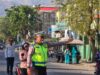 Polsek Rasanae Barat Laksanakan Strong Point Pagi, Wujudkan Kamseltibcarlantas