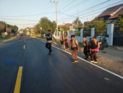 Ciptakan Keamanan Berlalu Lintas di Jam Rawan, Polsek Utan Gelar Strong Point Pagi di SDN 4 Utan