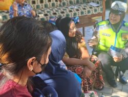 Sat Lantas Polres Bima Kota Sosialisasikan Keselamatan Berlalu Lintas kepada Masyarakat