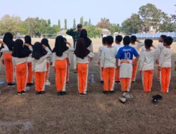 PBB Ceria, Babinsa Rembige Bentuk Karakter Siswa Sejak Dini