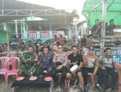 Bhabinkamtibmas Desa Bara Amankan Mubar Cup III, Kapolsek Woja Imbau Junjung Sportivitas