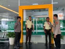 Satbinmas Polres Bima Kabupaten Gelar Pembinaan Satpam di Bank NTB Syariah