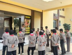 Polres Bima Kota Berikan Pembinaan dan Pelatihan kepada Anggota Saka Bhayangkara