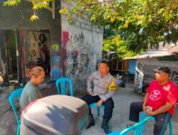 Bhabinkamtibmas Desa Sukamulia Ajak Warga Dukung Program Ketahanan Pangan