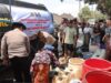 HUT Humas ke-75, Polresta Loteng Salurkan Air Bersih untuk Warga di Pratim.
