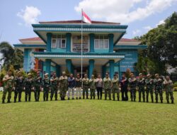 Kodim 1606/Mataram Sambut Kedatangan Kadet UNHAN RI