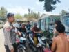 Jalin Kemitraan dengan Masyarakat, Bhabinkamtibmas Desa Lenek Duren  Lakukan DDS dan Sambang