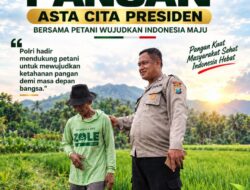 Polsek Plumpang Polresta Tuban Turun Langsung Cek Tanaman Jagung Warga