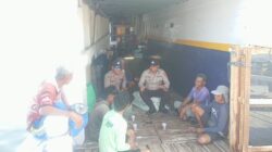Polsek Kawasan Pelabuhan Laut Bima Tingkatkan Patroli Rutin, Imbau Masyarakat Jaga Kamtibmas