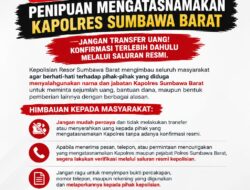 Waspada! Pencatut Nama Kapolres KSB Berkeliaran