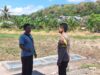 Tinjau Langsung Sawah Warga, Bhabinkamtibmas Desa Orong Bawa Dorong Penguatan Ketahanan Pangan Nasional