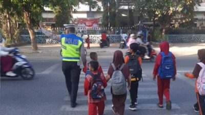 Sat Lantas Polres Bima Kota Gelar Gatur Pagi, Wujudkan Kamseltibcarlantas yang Berkeselamatan