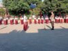 Cegah Perundungan Sejak Dini, Bhabinkamtibmas Desa Tamekan Jadi Pembina Upacara dan Sosialisasi Anti-Bullying di SDN Tamekan