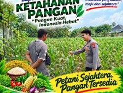 Polri Dukung Astacita, Polsek Merakurak Polresta Tuban Turun Cek Tanaman Jagung Warga di Desa Tuwiri Wetan