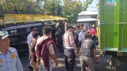 Kecelakaan Lalulintas Ganda 7 Orang Terluka, Unit Gakkum Satlantas Polres Bima Kabupaten Gelar Oleh TKP