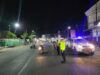 Blue Light Patrol dan Strong Point Malam, Sat Lantas Polres Dompu Jaga Kamseltibcarlantas di Sejumlah Ruas Jalan