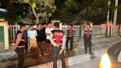Patroli Dialogis Sat Samapta Polres Bima Kota Sasar Pemuda, Himbau Jaga Kamtibmas