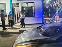 Patroli Blue Light Malam Hari, Piket Regu II Polsek Labuan Badas Jaga Kamtibmas dan Sambangi Objek Vital