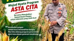 Polri Dukung Astacita, Polsek Merakurak Polresta Tuban Turun Cek Tanaman Jagung Warga di Desa Tuwiri Wetan