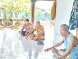Sambang warga binaan Bhabinkamtibmas Polsek Sanggar, Wujud Kedekatan Masyarakat dengan Polri