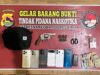 Gerbek Kampung Narkoba di Desa Cenggu Satresnarkoba Polres Bima Kabupaten Amankan 7 orang dan satu pucuk senpi serta 13 amunisi aktif