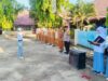 Wakili Kapolsek Madapangga Kanit Binmas Jadi Irup Bendera di SMA Negeri I Madapangga dan ini Penyampaiannya