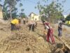 Tingkatkan Solidaritas dan Kenyamanan Pelayanan, Kapolsek Moyo Hilir Pimpin Gotong Royong Kebersihan Mako