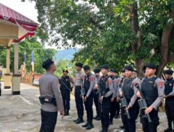 Sat Samapta Polres Bima Kota Siaga Amankan Pilkades di Dua Desa Kecamatan Langgudu