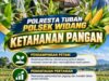 Mendukung Program Ketahanan Pangan, Bhabinkamtibmas Monitoring Pertumbuhan Jagung