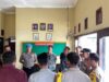 WAKA POLRES DOMPU BERSAMA PJU LAKSANAKAN KUNJUNGAN KERJA KE POLSEK DOMPU, TEKANKAN DISIPLIN DAN PENGAWASAN TAHANAN